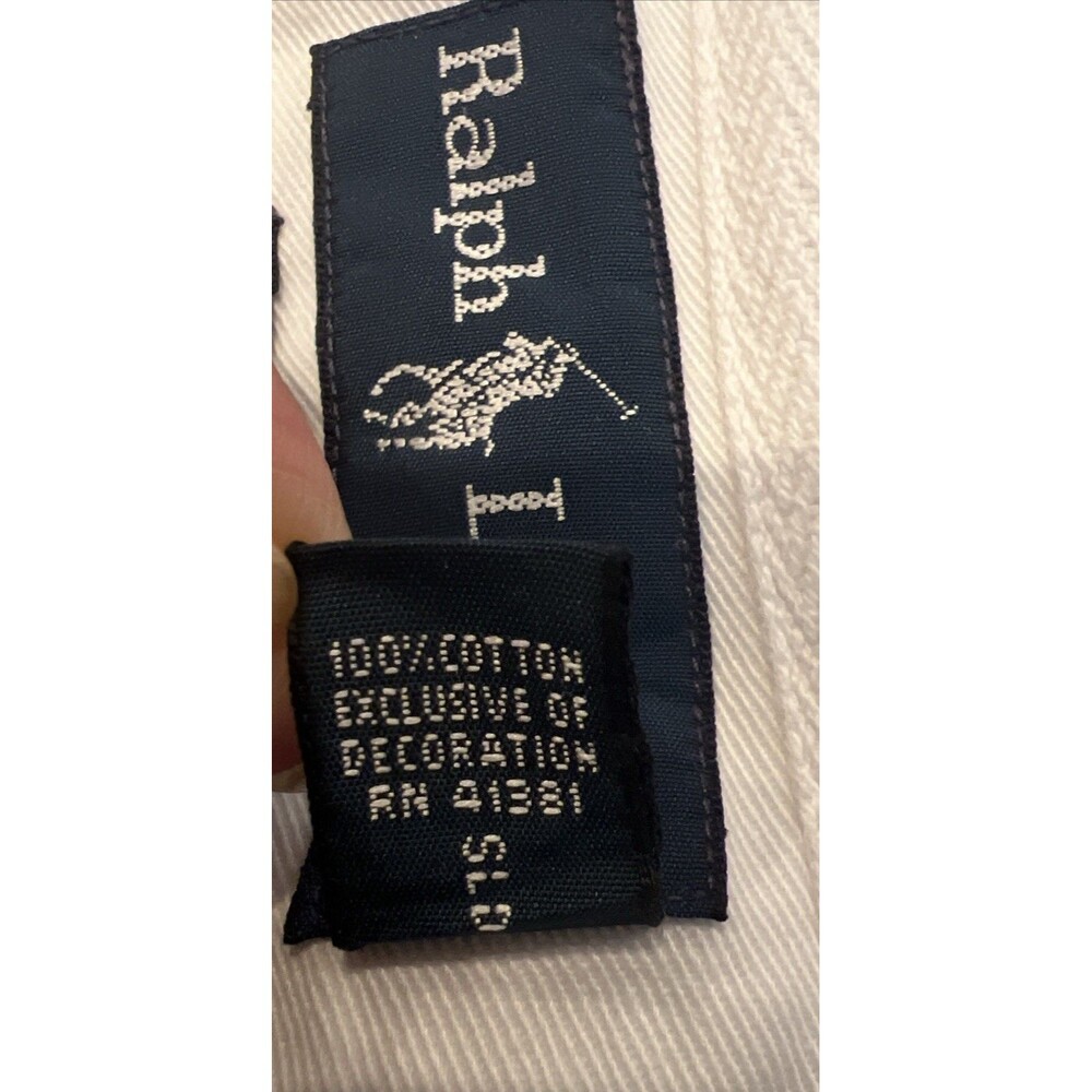 RARE RALPH LAUREN THICK WHITE WINGED WING FOOT BUTTON DOWN 1932 OXFORD SHIRT XXL - Picture 13 of 13